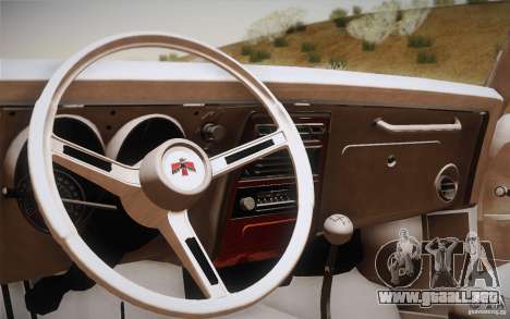 Pontiac Firebird 400 (2337) 1968 para GTA San Andreas