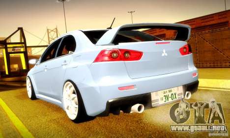 Mitsubishi Lancer Evolution X para GTA San Andreas