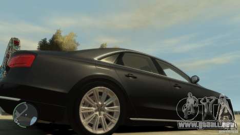 Audi A8 V8 FSI para GTA 4