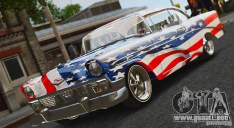 Chevrolet Bel Air Light Custom 1956 para GTA 4