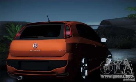 Fiat Punto Evo 2010 Edit para GTA San Andreas