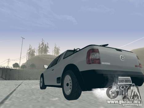 Volkswagen Saveiro 1.6 2009 para GTA San Andreas