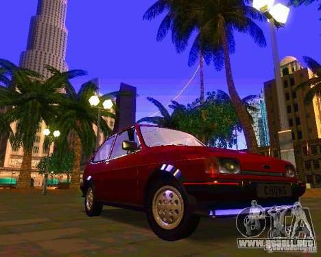 Ford Fiesta XR2 Mk2 1984 para GTA San Andreas