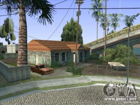 Grove Street Retextured para GTA San Andreas