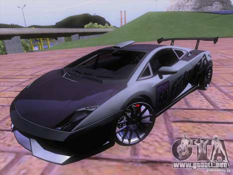 Lamborghini Gallardo Racing Street para GTA San Andreas