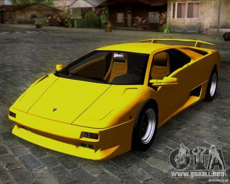 Lamborghini Diablo VTTT Black Revel para GTA San Andreas