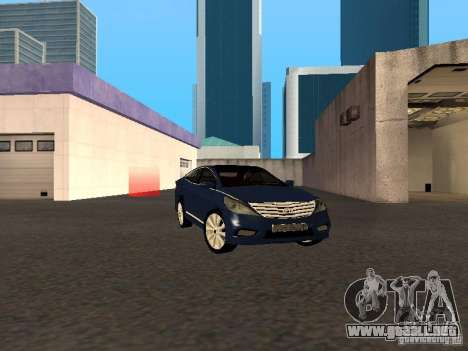 Hyundai Azera 2012 para GTA San Andreas