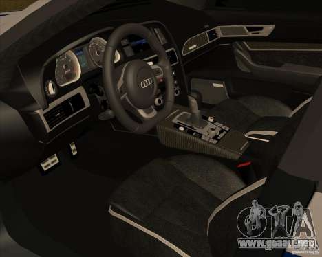 Audi RS6 2010 DPS para GTA San Andreas