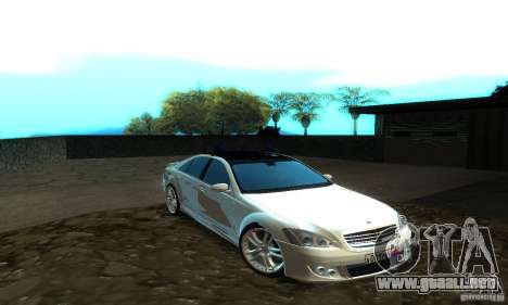 Mercedes-Benz S500 W221 Brabus para GTA San Andreas