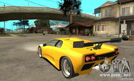 Lamborghini Diablo GT-R 1999 para GTA San Andreas