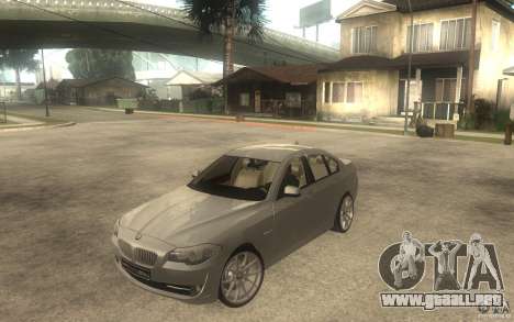 BMW 550i F10 para GTA San Andreas