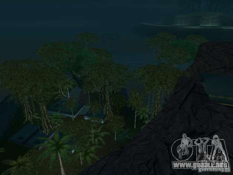 El misterio de las islas tropicales para GTA San Andreas