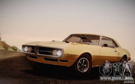 Pontiac Firebird 400 (2337) 1968 para GTA San Andreas