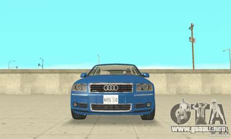 Audi A8L 4.2 FSI para GTA San Andreas