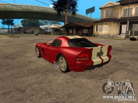 Dodge Viper para GTA San Andreas