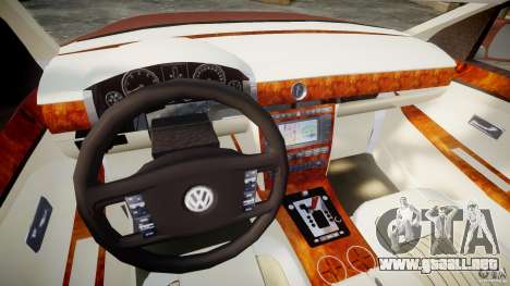 Volkswagen Pheaton W12 para GTA 4