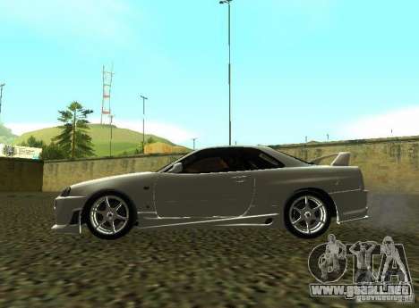 Nissan Skyline GTR-34 para GTA San Andreas
