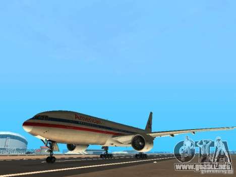 Boeing 777-200 American Airlines para GTA San Andreas