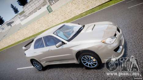 Subaru Impreza STI Wide Body para GTA 4
