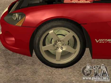 Dodge Viper para GTA San Andreas