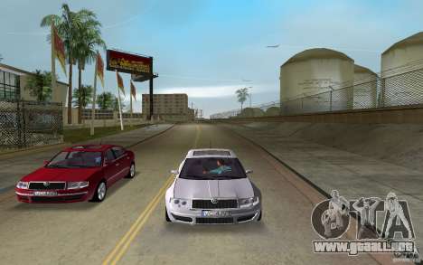 Skoda Superb 2.2 v.4 final para GTA Vice City