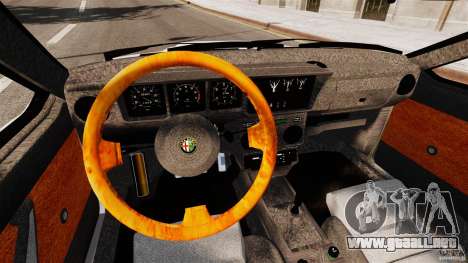 Alfa Romeo GTV6 1986 para GTA 4