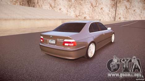 BMW 530I E39 stock white wheels para GTA 4