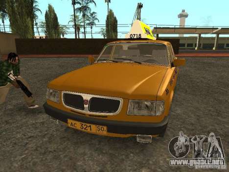 GAZ 3110 Taxi para GTA San Andreas