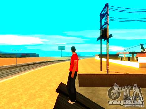 Reportero de piel para GTA San Andreas