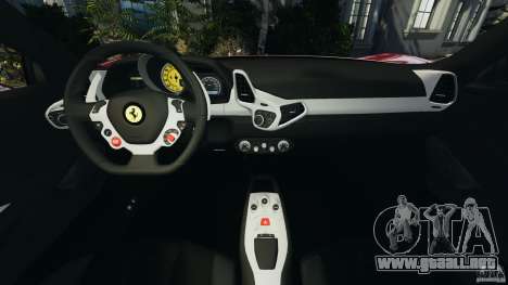 Ferrari 458 Italia 2010 v2.0 para GTA 4