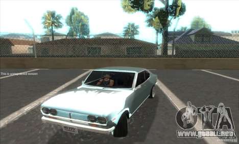 Mazda RX-2 2-door Coupe US para GTA San Andreas