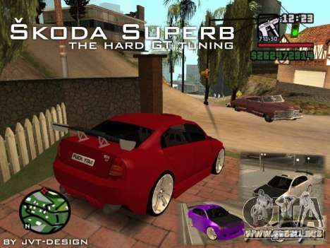 Skoda Superb HARD GT Tuning para GTA San Andreas