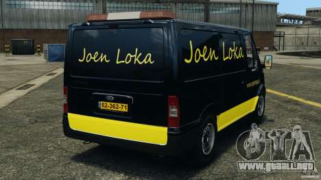 Ford Transit Joen Loka [ELS] para GTA 4