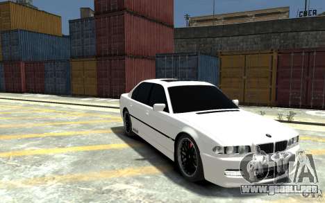 BMW 750i E38 HAMANN para GTA 4