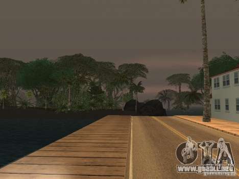 El misterio de las islas tropicales para GTA San Andreas