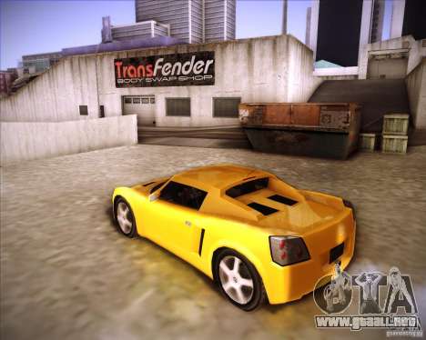 Opel Speedster para GTA San Andreas