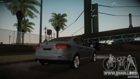 Renault Fluence para GTA San Andreas