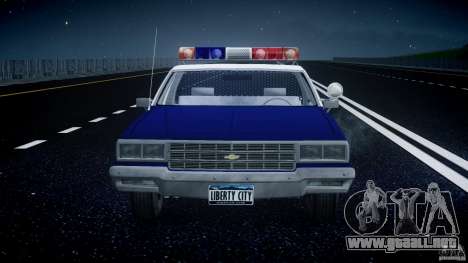 Chevrolet Impala Police 1983 para GTA 4