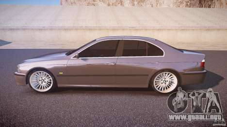 BMW 530I E39 stock white wheels para GTA 4