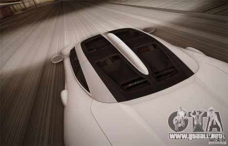 Spyker C8 Aileron para GTA San Andreas