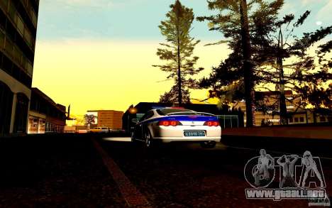 Acura RSX-S policía para GTA San Andreas