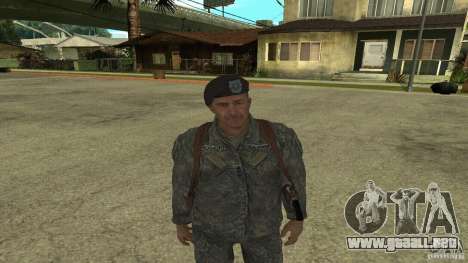 Shepard de CoD MW2 para GTA San Andreas