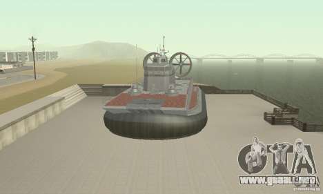 Aerodeslizador para GTA San Andreas