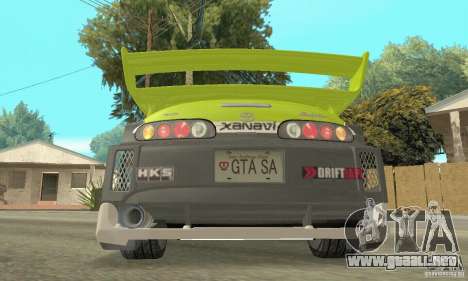 Toyota Supra Tunable 2 para GTA San Andreas