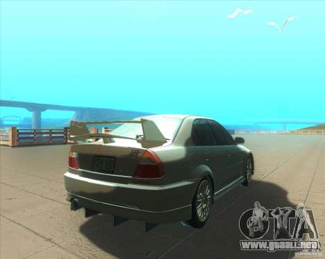 Mitsubishi Lancer Evolution VI 1999 Tunable para GTA San Andreas