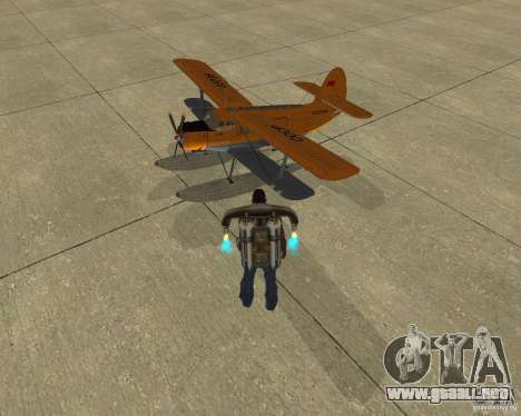 Transporte aéreo Pak para GTA San Andreas
