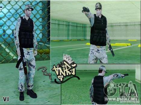 Army Soldier Skin para GTA San Andreas