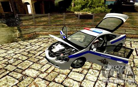 Acura RSX-S policía para GTA San Andreas