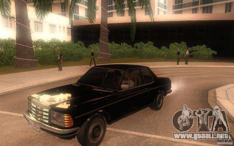 Mercedes Benz 280 CE W123 1986 para GTA San Andreas