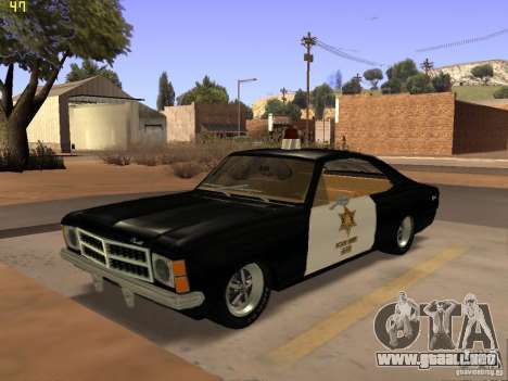 Chevrolet Opala Police para GTA San Andreas